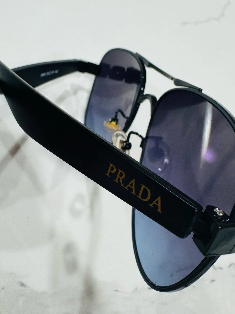 Prada Italy Aviator Sunglasses